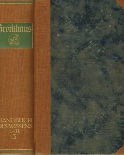 Brockhaus - Handbuch des Wissens in Vier Bänden / svazek 3. L-R