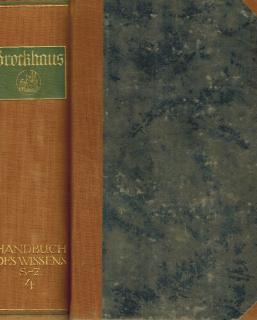 Brockhaus - Handbuch des Wissens in Vier Bänden / svazek 4. S-Z