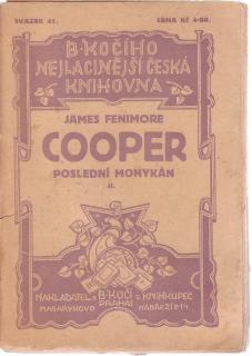 Cooper James Fenimore - Poslední mohykán II.