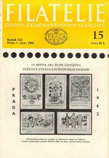 Filatelie 1962 - ročník XII. / č. 15