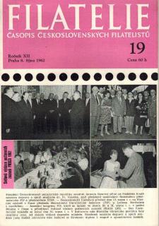 Filatelie 1962 - ročník XII. / č. 19