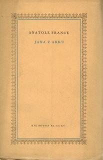 France Anatole - Jana z Arku
