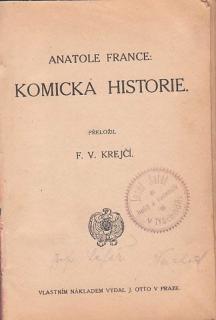 France Anatole - Komická historie
