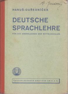 Hanuš, Ouředníček - Deutsche sprachlehre