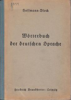 Hoffmann P.F.L. - Worterbuch der Deutschen Sprache