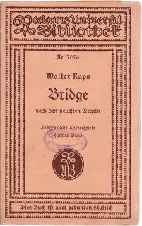 Kaps Walter - Bridge nach den neuesten Regeln