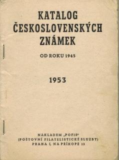 Katalog československých známek od roku 1945