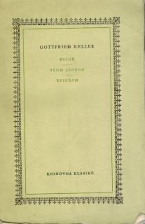 Keller Gottfried - Básně - Sedm Legend - Epigram