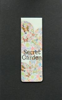 Magnetická záložka - Secret Garden