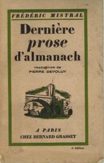 Mistral Frédéric - Derniere prose d´almanach