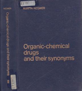 Negwer Martin - Organic-chemical drugs and their synonyms