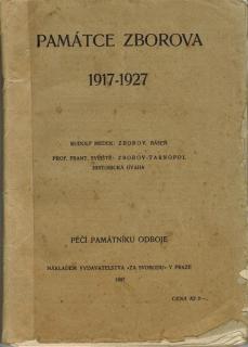 Památce Zborova 1917-1927