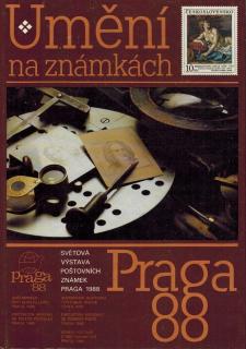 Umění na známkách - Světová výstava poštovních známek Praga 1988