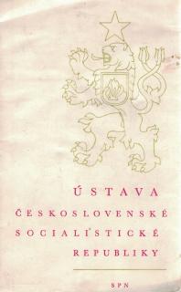 Ústava Československé socialistické republiky (Edice Pomocné knihy pro žáky ZDŠ a škol II. cyklu)