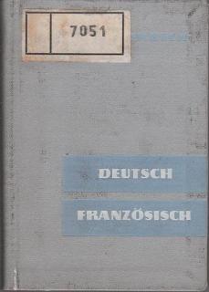 Worterbuch Deutsch-Franzosisch
