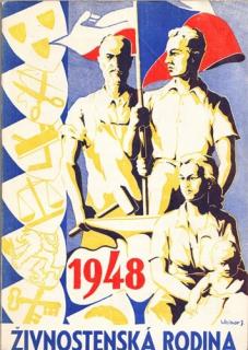 Kalendář Živnostenská rodina na rok 1948 (24. ročník) (usp. A. Zimák)