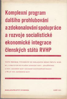 Komplexní program (...) členských států RVHP