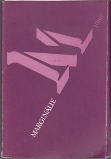 Marginálie 1985 - 1988 (Kolektiv autorů)