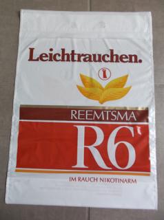 REEMTSMA R6 - originální igelitová taška z Tuzexu (NENOŠENÁ)