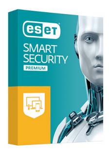 Nová licence ESET Smart Security PREMIUM Délka licence: 1 rok, Počet licencí: 2