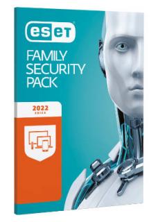 Prodloužení ESET Family Security až 10 lic., 1 rok Délka licence: 1 rok, Počet licencí: 10