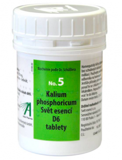 Nr. 5 Kalium phosphoricum Adler Pharma D6 Velikost: 1000 tbl.