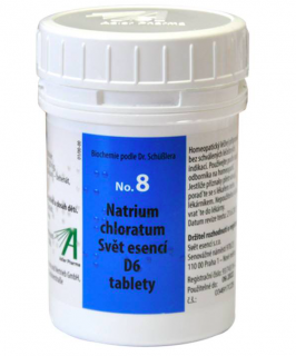 Nr. 8 Natrium chloratum Adler Pharma D6 Velikost: 400 tbl.