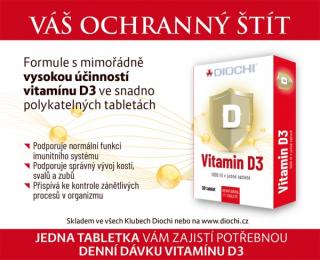 Vitamín D3  30 tablet
