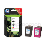 HP 121 inkoustové náplně CN637HE CMYK