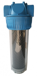 Malý uhlíkový filtr na vodu FC 10 Připojení: - ⌀ připojení 1“ (2,54 cm)