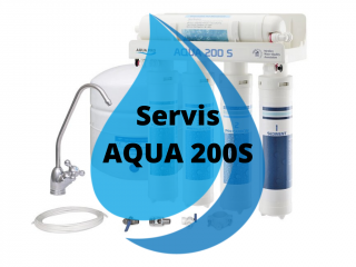 Servisní výměna AQUA 200S Varianta: Výměna vložek servisním technikem