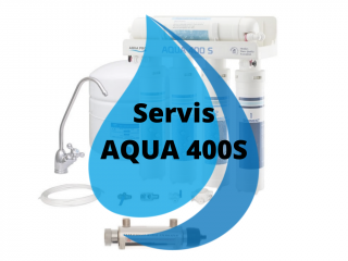 Servisní výměna AQUA 400S Varianta: Výměna vložek servisním technikem