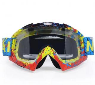 Brýle pro motokros dětské barevné profi (Dětské moto brýle minicross / pitbike /čtyřkolka)