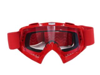 Brýle pro motokros FTM-007 červené (Moto brýle minicross pitbike čtyřkolka)