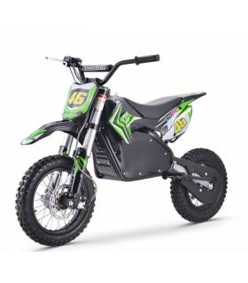 Eco pitbike E-46 48V 1200w green (Pitbike Eco E-46 48V 1200w zelená)