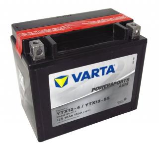 Gelová baterie Varta 12V 10Ah (Gelová moto baterie Varta 12V 10Ah)