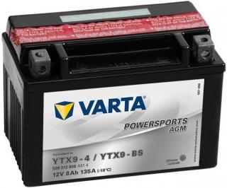 Gelová baterie Varta 12V 8Ah (Gelová baterie pro dětskou čtyřkolku Varta)