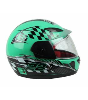 Integrální helma zelená XTR (Motocrossová přilba zelená)