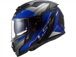 Integrální moto přilba LS2 FF390 Breaker Evo Beta matt blue (Integrální moto helma LS2 FF390 Breaker Evo Beta matně modrá)