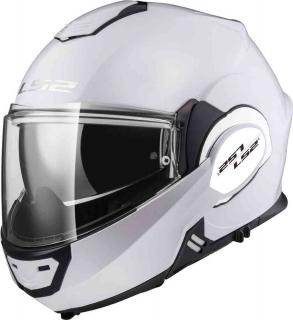 Integrální moto přilba LS2 FF399 Valiant Solid white (Integrální moto helma LS2 FF399 Valiant Solid bílá)