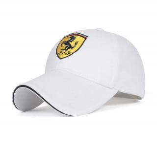 Kšiltovka Ferrari bílá (Čepice Ferrari bílá)
