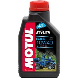 Olej MOTUL 10W40 ATV syntetic 1L (Motorový olej pro 4T do čtyřkolky)