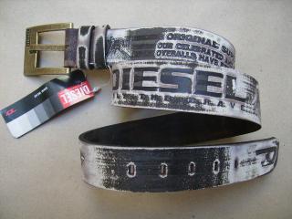 Opasek Diesel unisex (Černý pásek Diesel )