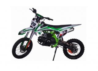 Pitbike XB29 125cc 4T el.start zelený (Pitbike 17/14 zelený)