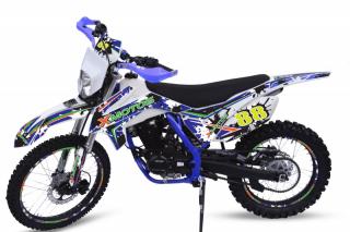 Pitbike XB88 250cc 4T el.start modrý (Pitbike 21/18 modrý)