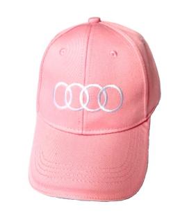 Růžová čepice Audi