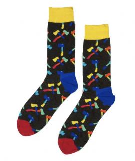 Trendy ponožky sekery vel. 39-46 (Veselé ponožky sekera)