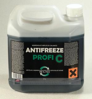 Antifreeze profi C  (3L) (nemrznoucí kapalina do chladičů - koncentrát v 5L balení)