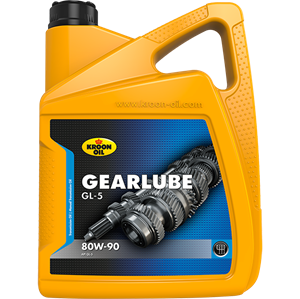 KROON-OIL Gearlube GL5 80W-90 (5L) (minerální  převodový olej pro převodovky a rozvodovky)