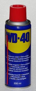 olej WD-40 200 ml (mazací přípravek s širokým rozsahem použití)
